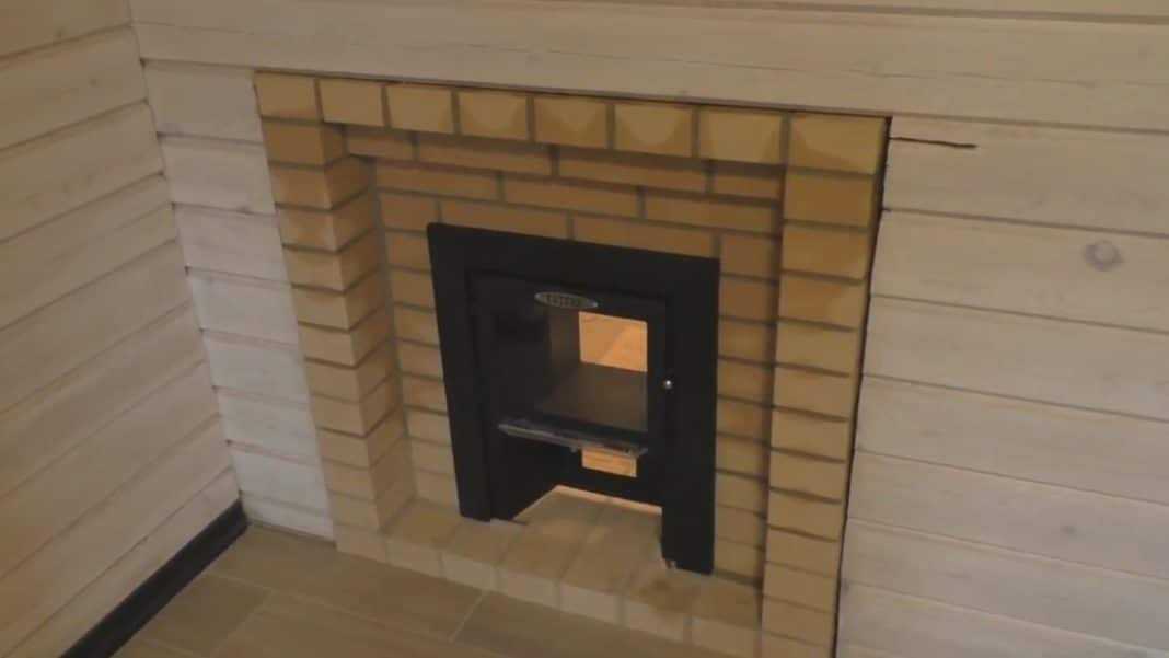 Кирпичный экран для банной печи Защитные экраны для банных печей