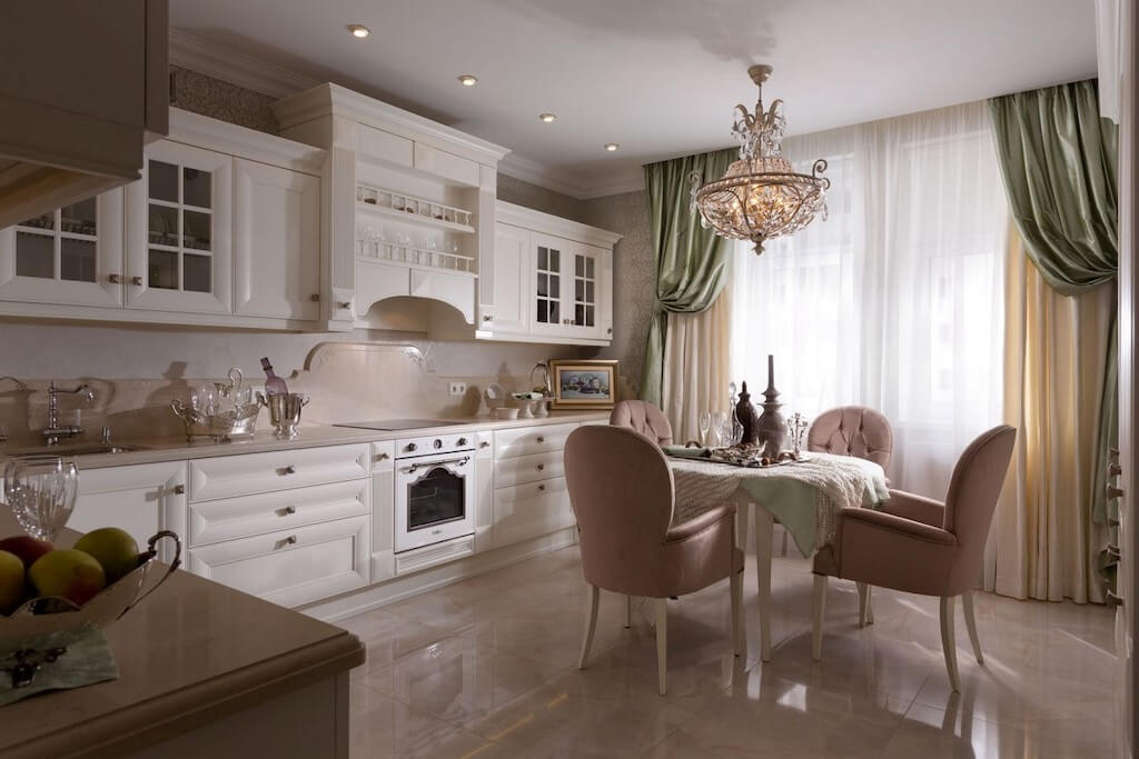 Современный дизайн кухни 12 кв. м (+ 80 фото интерьеров)