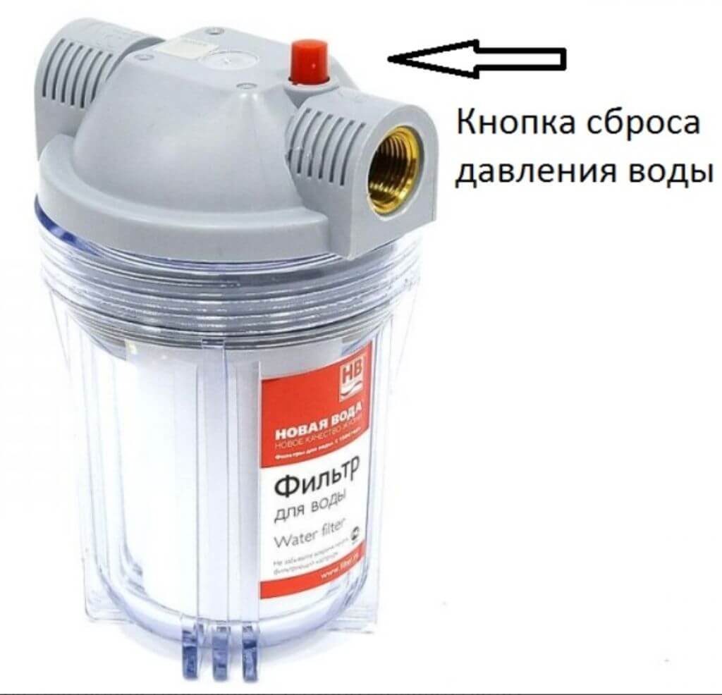 Как открутить фильтр для воды: в какую сторону, если не откручивается, с ключом и без