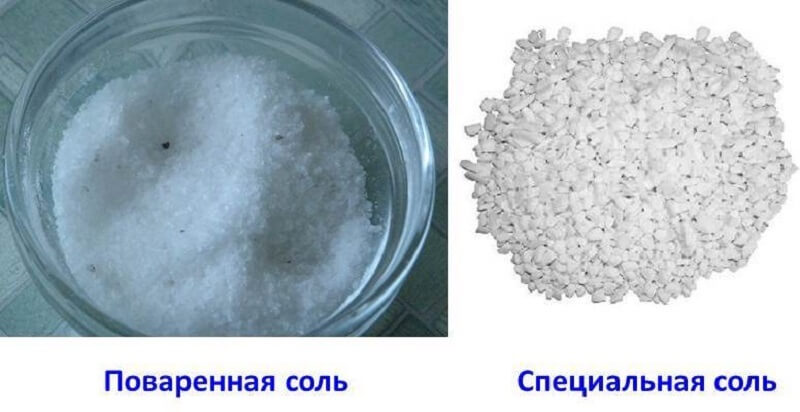 Как удалить соль из посудомоечной машины