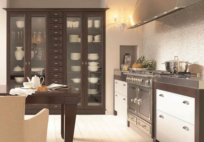 Буфет в интерьере кухни: варианты дизайна (135 фото)